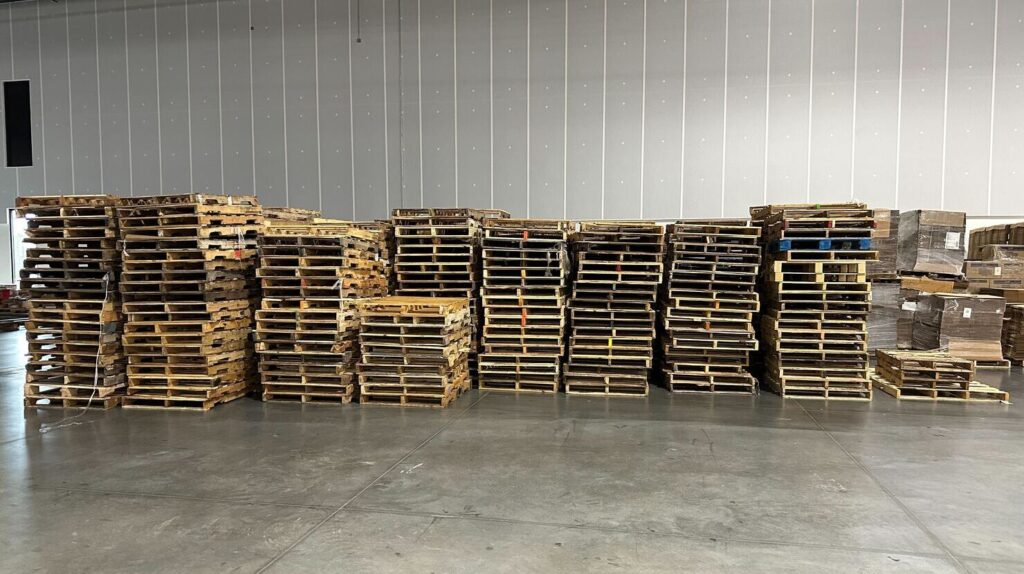 Barcode scanning in a warehouse